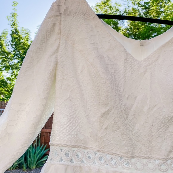 Never Worn New “Oh My Gown” Boho Wedding Dress 14 - Picture 10 of 16